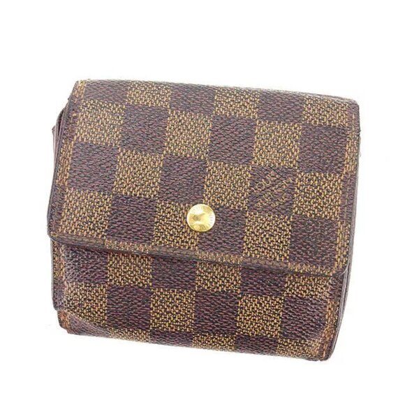 Louis Vuitton Hook Wallet Damier Evee (system) Damie campus used - Picture 1 of 6